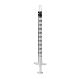 Omnifix®-H-Fine Dosage Syringe, 1 ml, 3-piece with Heparin Graduation Intervals