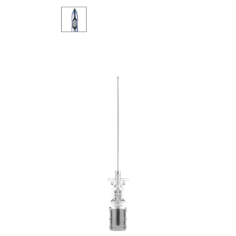 Pencan® 27G x 50 mm Luer-Spinal needle with Pencil Point bevel - REF.No. 4532701