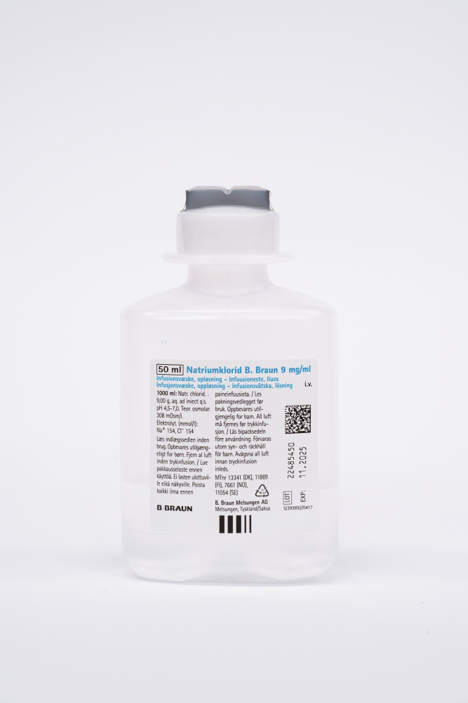 NATRIUMCHL. 0,9% EP 100/50ML DK/FI/NO/SE-Product image